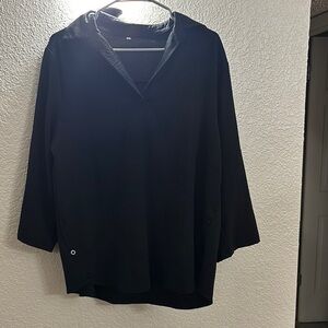 Elegant Black Button-Down Shirt